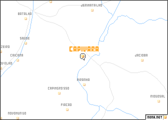 map of Capivara