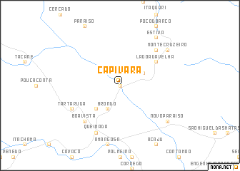 map of Capivara