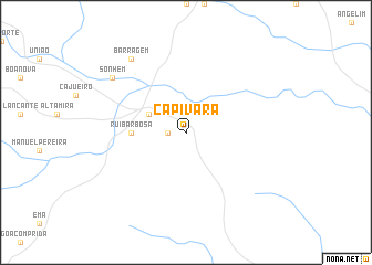 map of Capivara