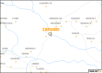 map of Capivari