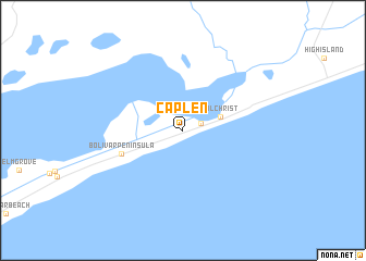 map of Caplen