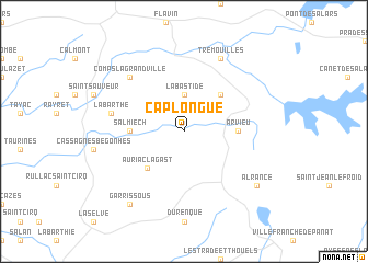 map of Caplongue