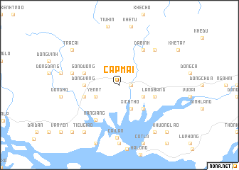 map of Cap Mai
