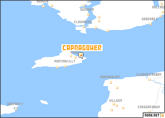 map of Capnagower