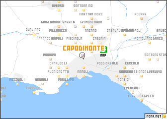 map of Capodimonte