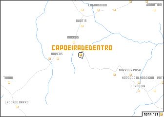 map of Capoeira de Dentro