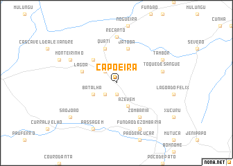 map of Capoeira