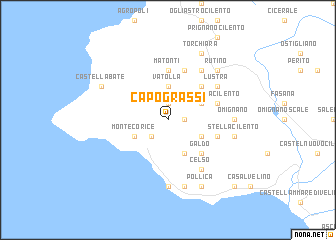 map of Capograssi