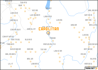 map of Capolitan