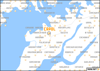 map of Capol