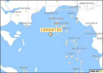 map of Capomitos