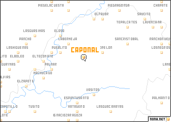 map of Caponal