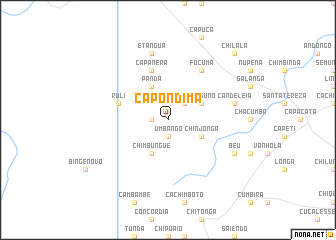 map of Capondima