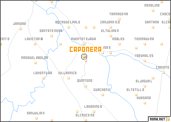 map of Caponera