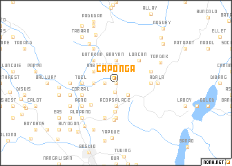 map of Caponga