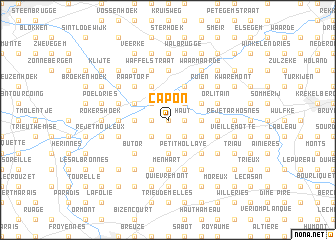 map of Capon