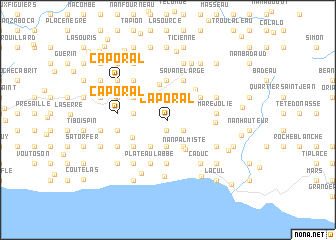map of Caporal