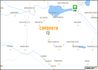 map of Caporaya