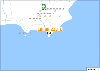 map of Capo Rizzuto