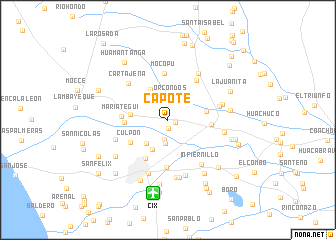 map of Capote