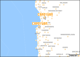 map of Capoyuan