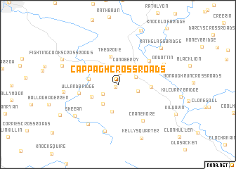 map of Cappagh Cross Roads