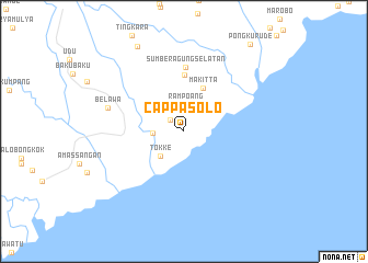 map of Cappasolo