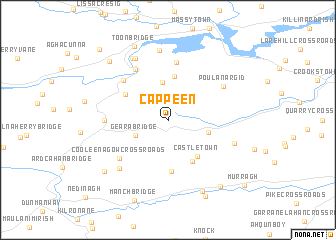 map of Cappeen