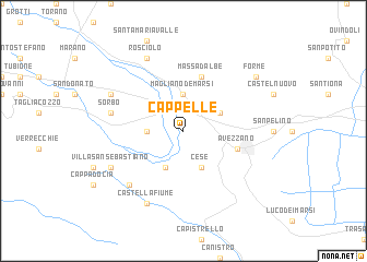 map of Cappelle