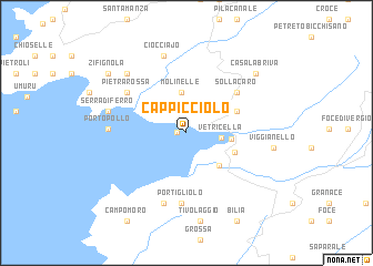 map of Cappicciolo