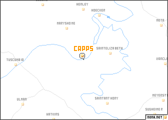 map of Capps