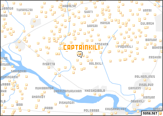 map of Captain Kili