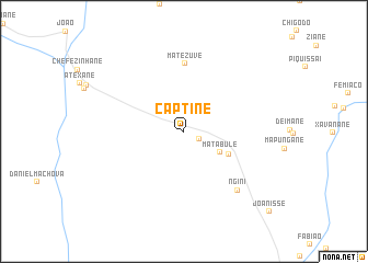 map of Captine