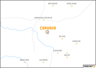 map of Capuava