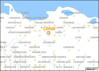 map of Capuá