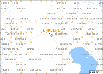 map of Capucal