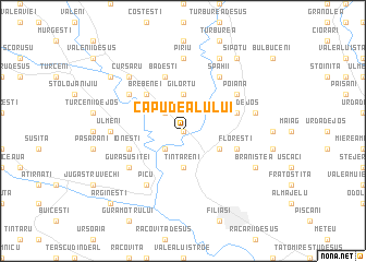 map of Capu Dealului