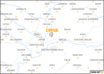 map of Căpud