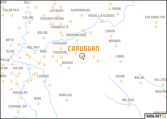 map of Capugdan