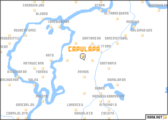 map of Capulapa