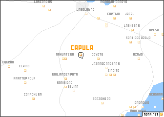 map of Capula