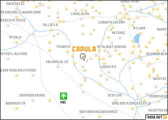 map of Capula