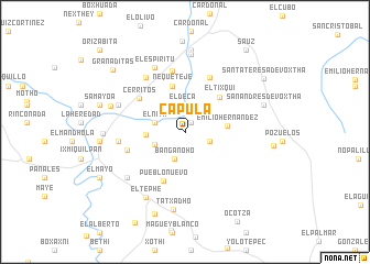 map of Capula