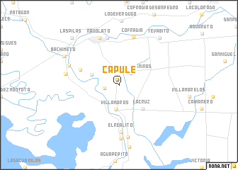 map of Capulé