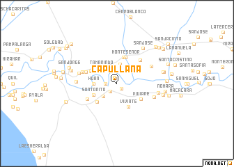 map of Capullana
