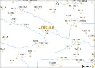 map of Capulo