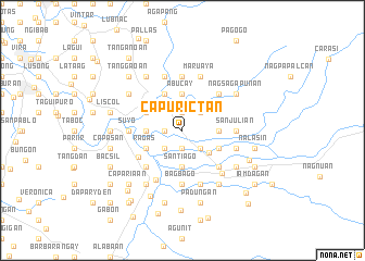 map of Capurictan