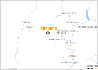 map of Capurro