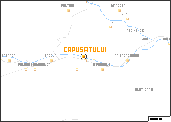 map of Capu Satului