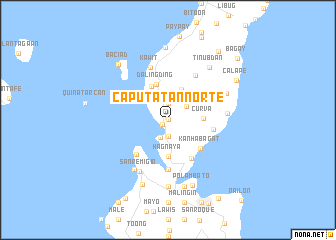 map of Caputatan Norte
